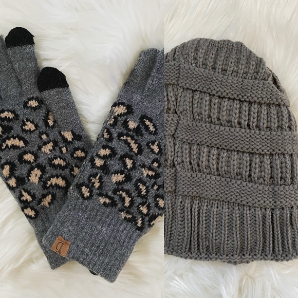 2 piece winter set, gloves and beanie - Picture 7 of 11
